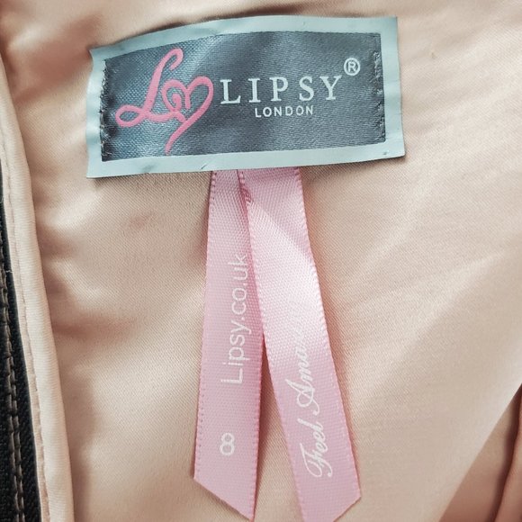 Lipsy London One Shoulder Beaded Details Dress - Picture 14 of 16